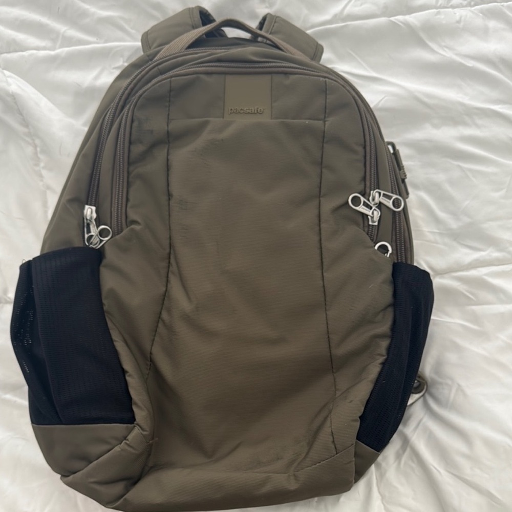 Pacsafe Olive Backpack for Men